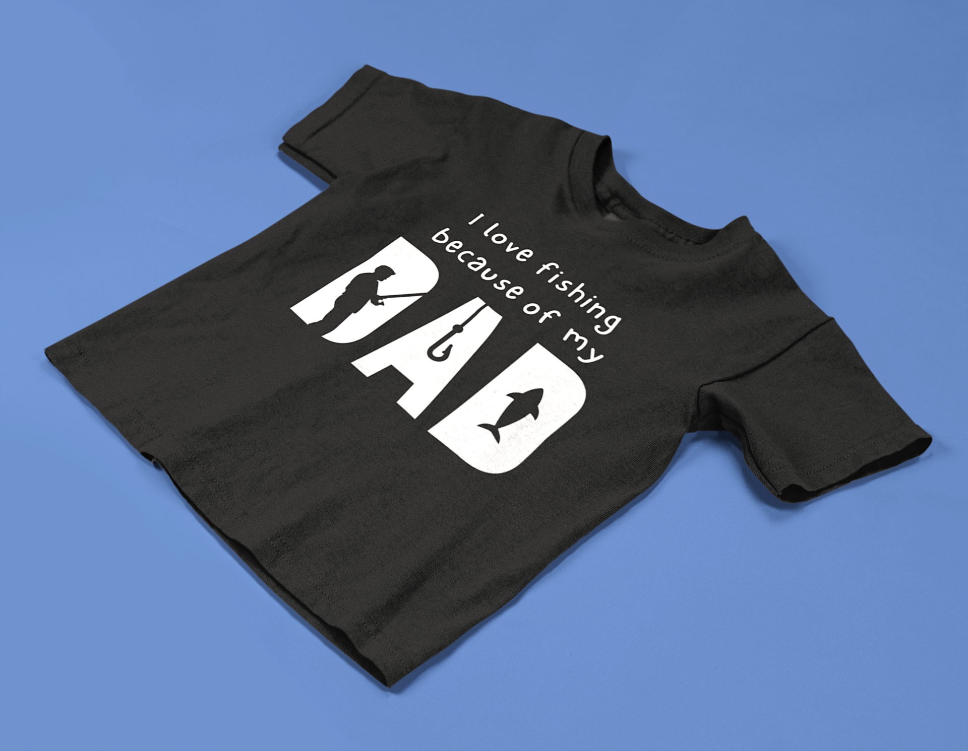 Fishing With My Dad: The Fishing Shirt Every Toddler Needs