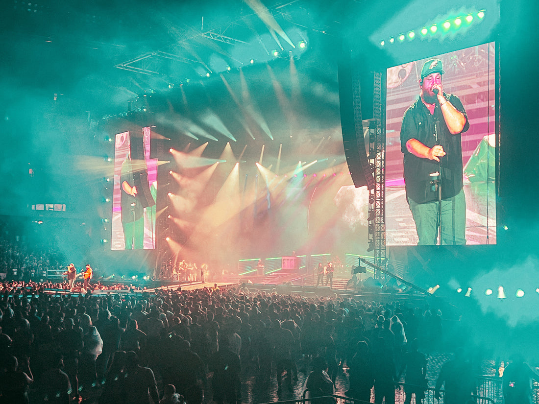 The evolution of Luke Combs concerts!