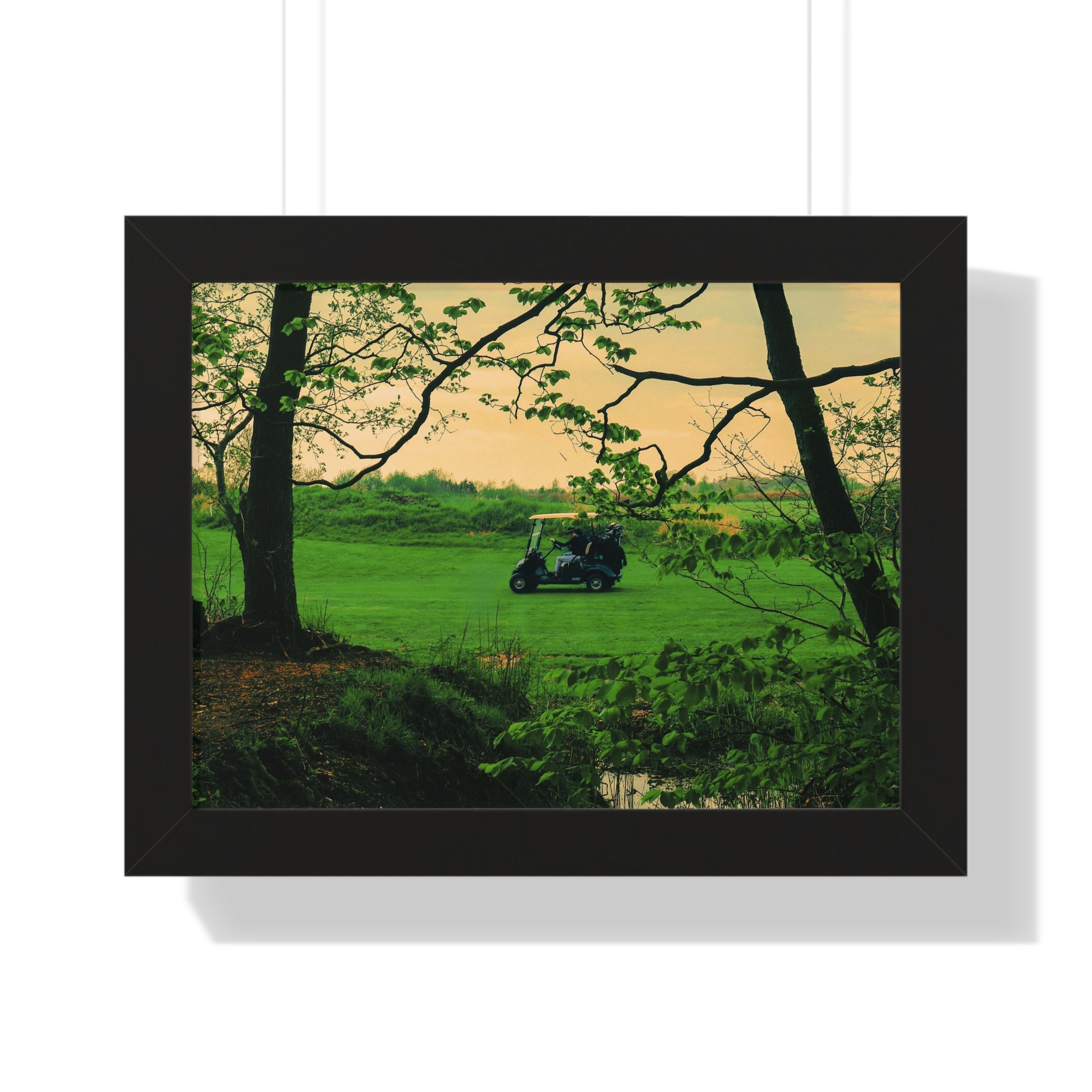 "Playing 18" - Golf Wall Art