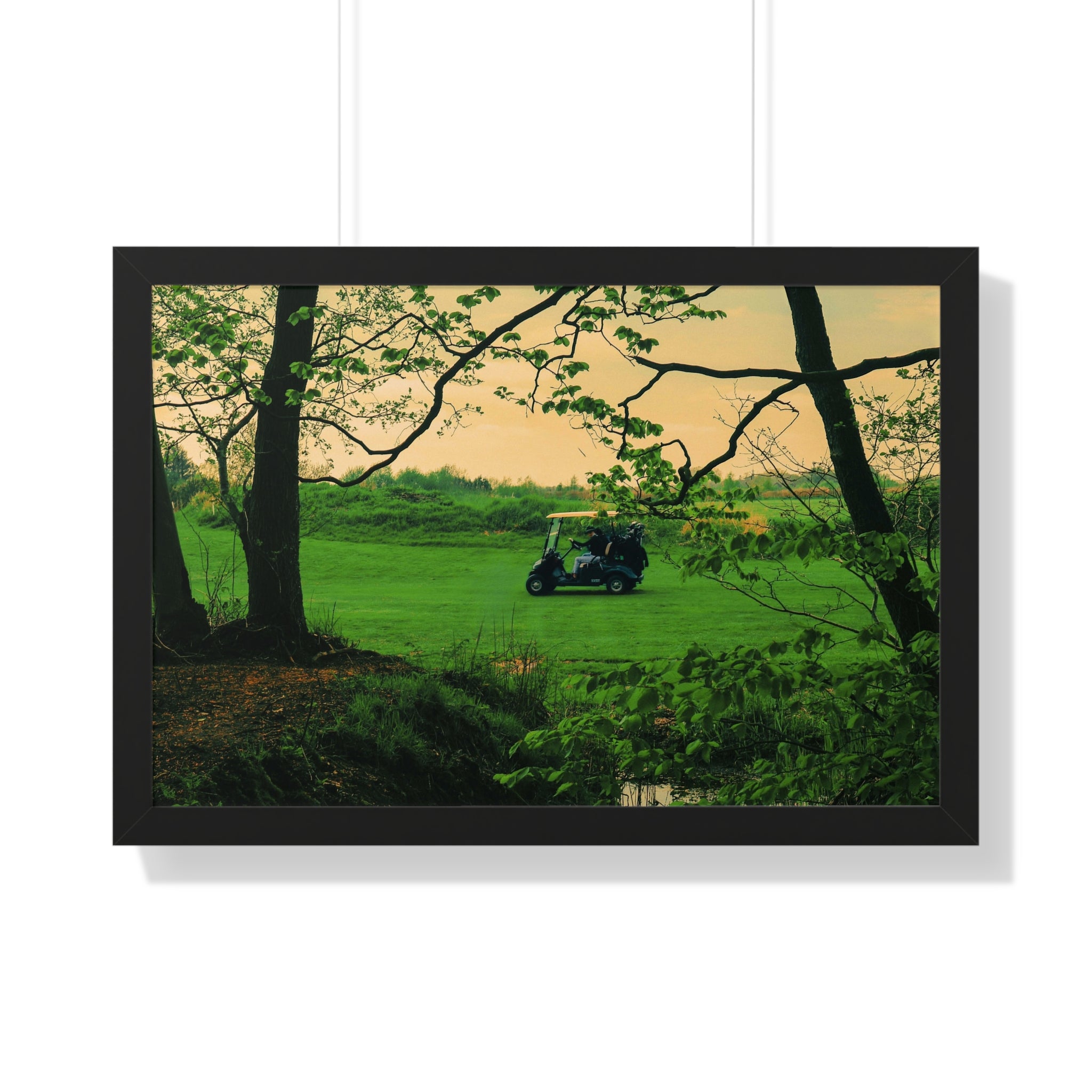 "Playing 18" - Golf Wall Art