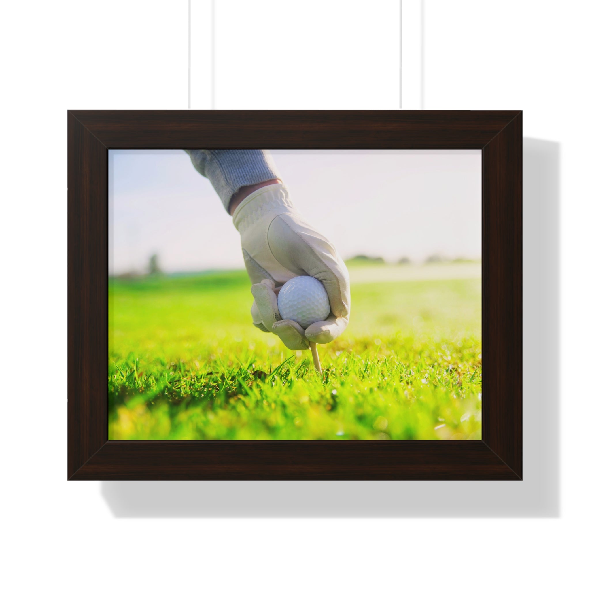 "Teeing Off" - Golf Wall Art