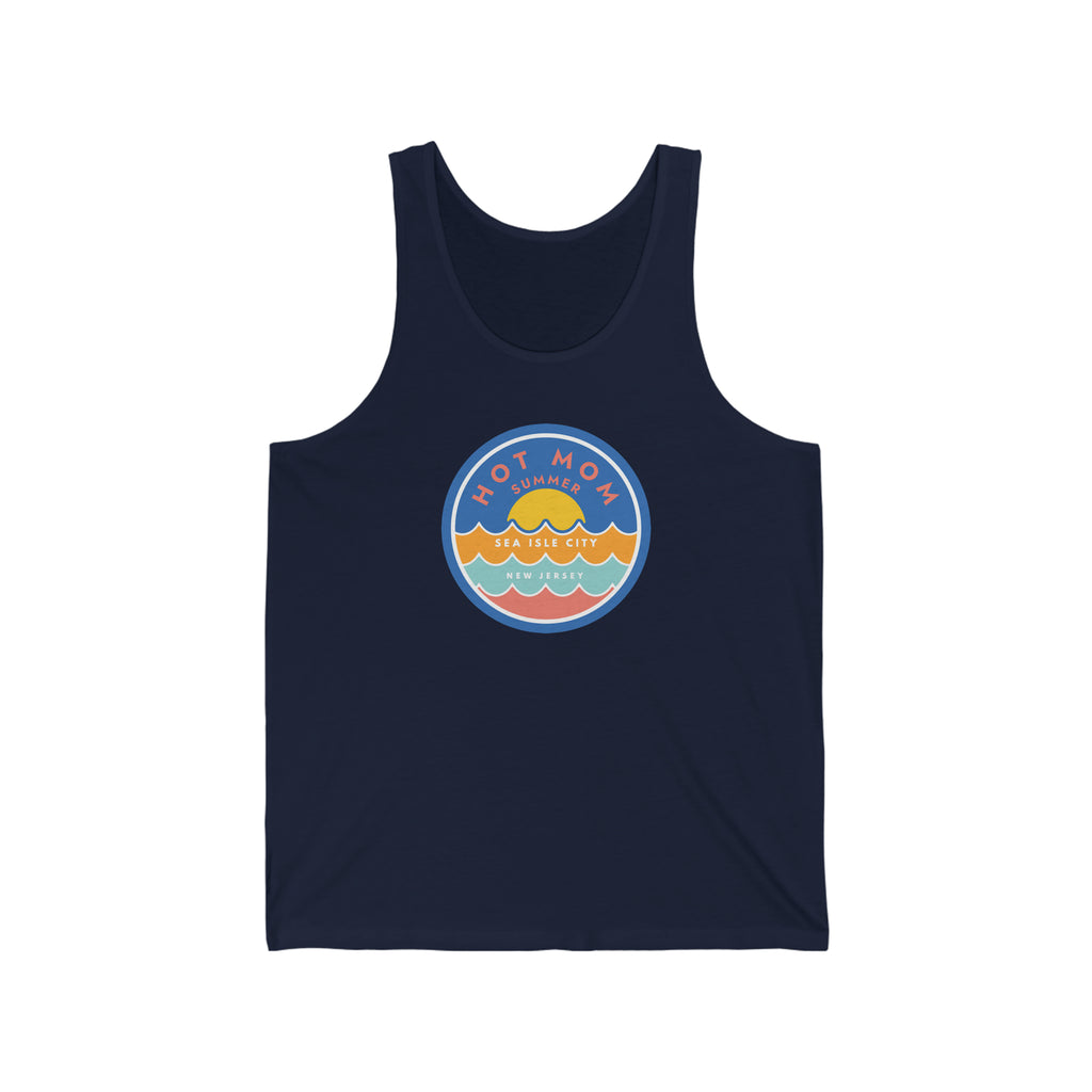 Hot Mom Summer Waves Design - Dad Bod Summer