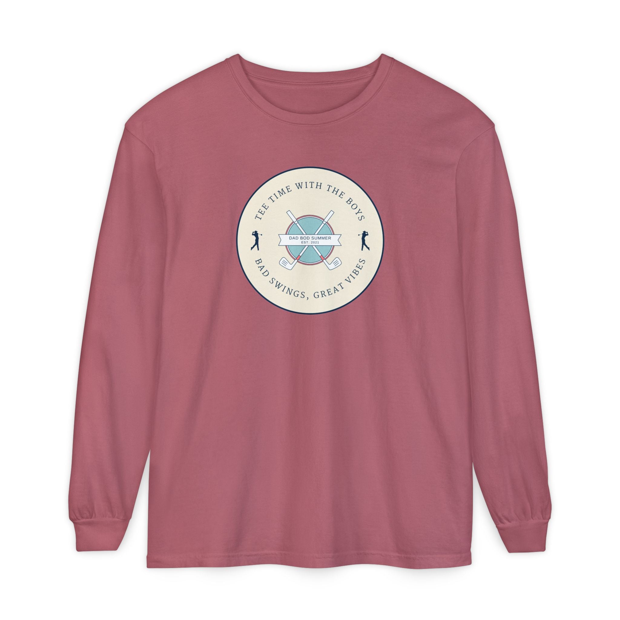 "It's Tee Time With The Boys" - Long Sleeve Golf Shirt