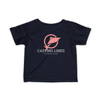 "Casting Lines And Taking Naps" Infant Fishing Shirt