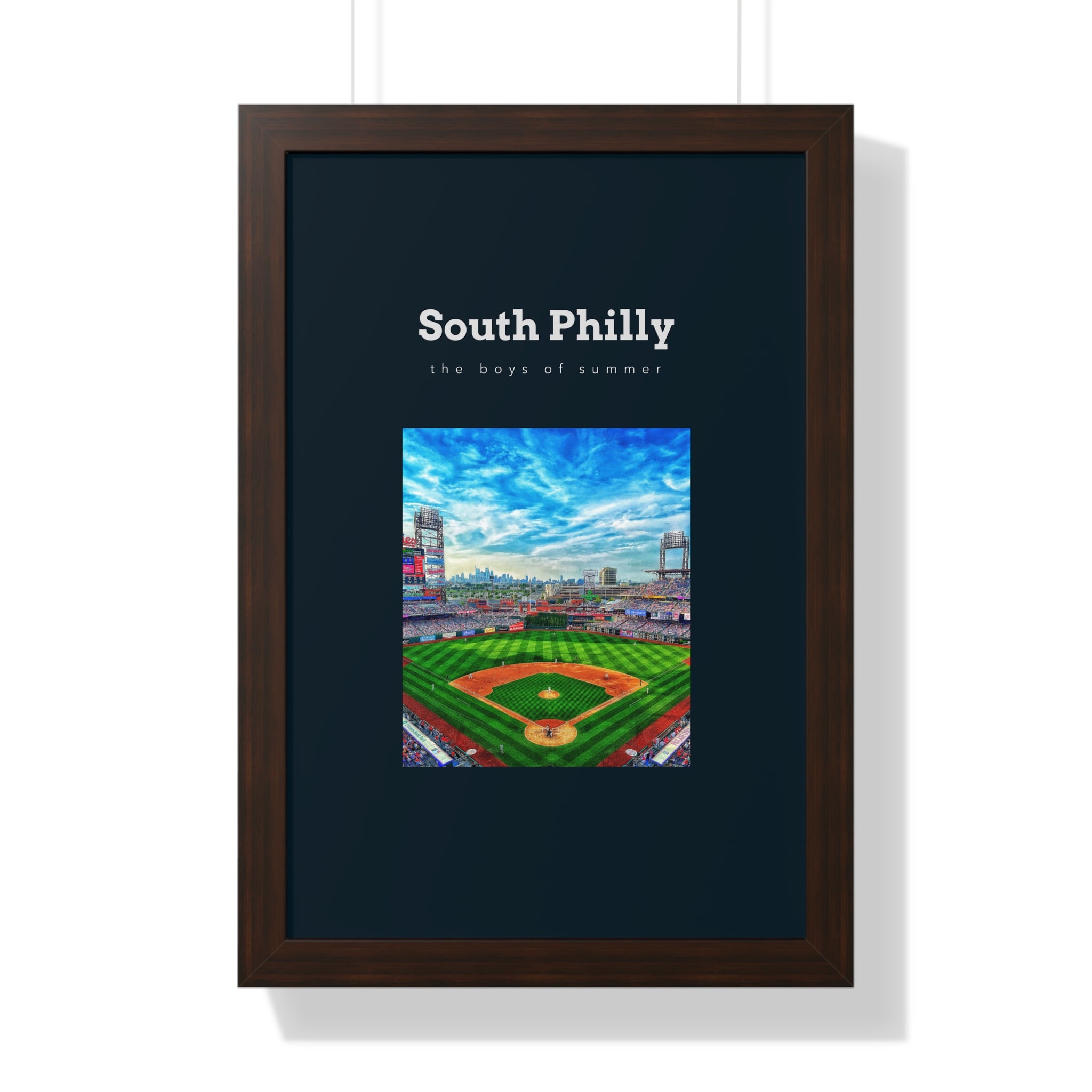"The Boys Of Summer" Philadelphia Wall Art - Philadelphia Phillies Wall Art -  Philadelphia Sports Wall Art