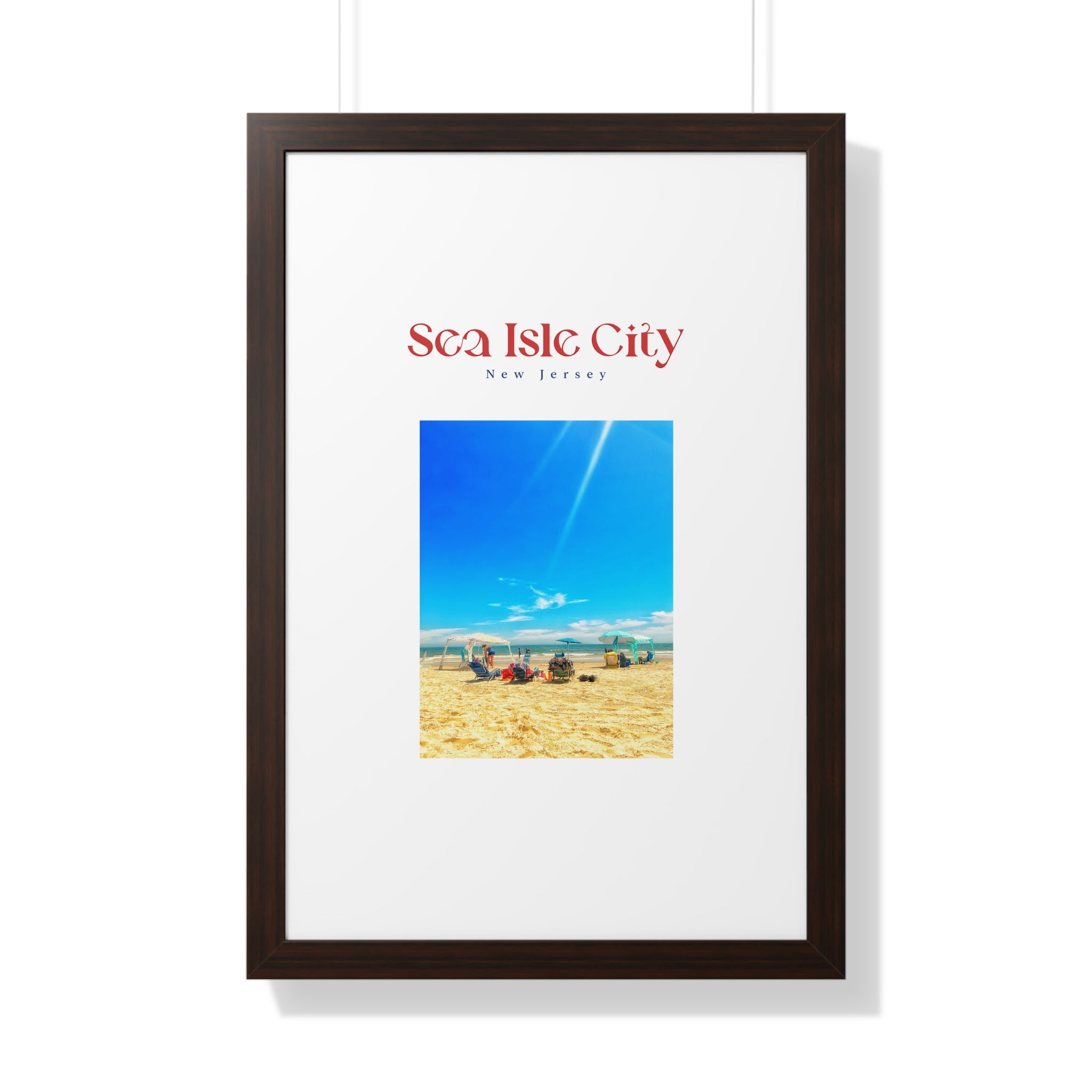 45th Street Beach - Sea Isle City Wall Art - Beach House Wall Art - Sea Isle City