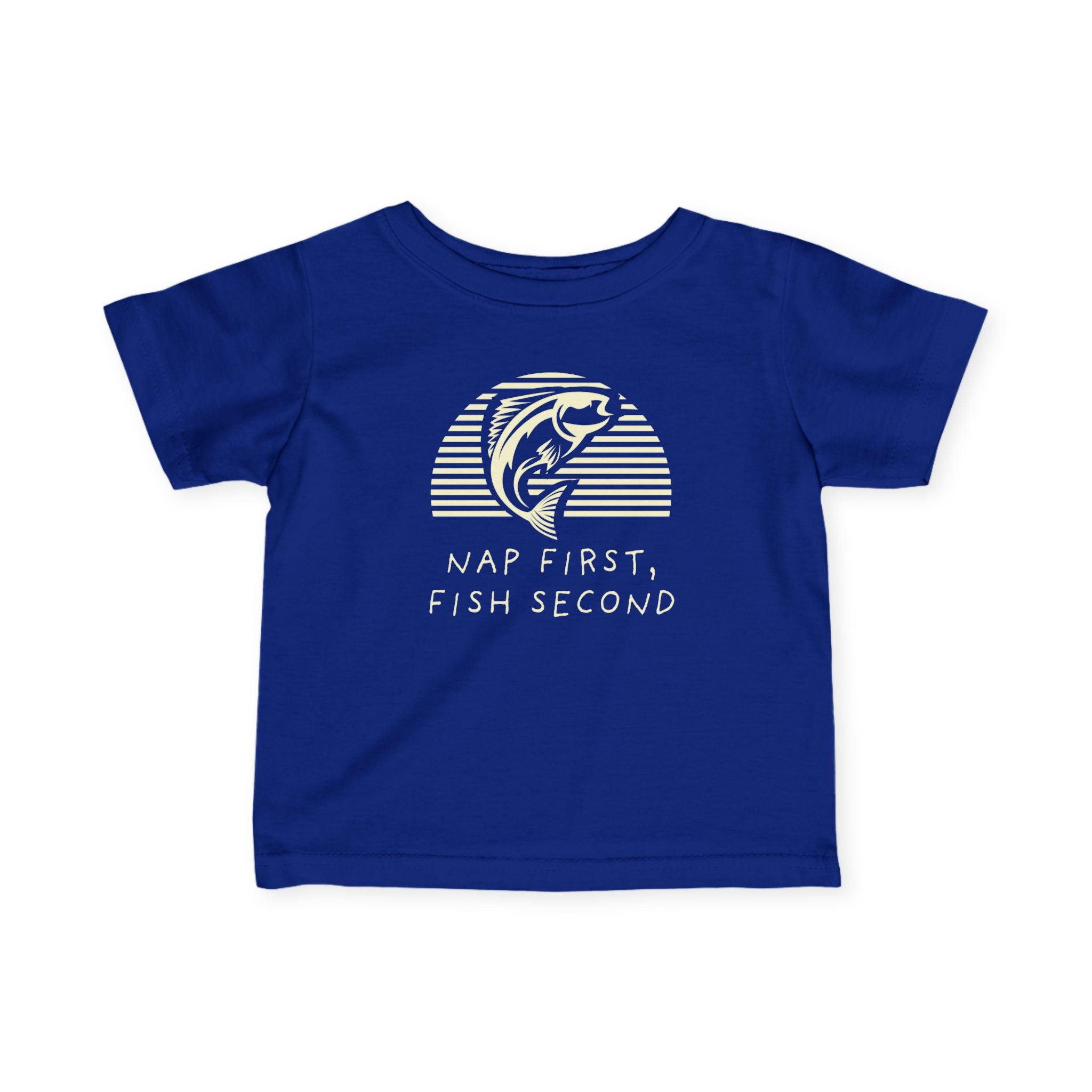 Nap First, Fish Second | Baby Fishing Shirts