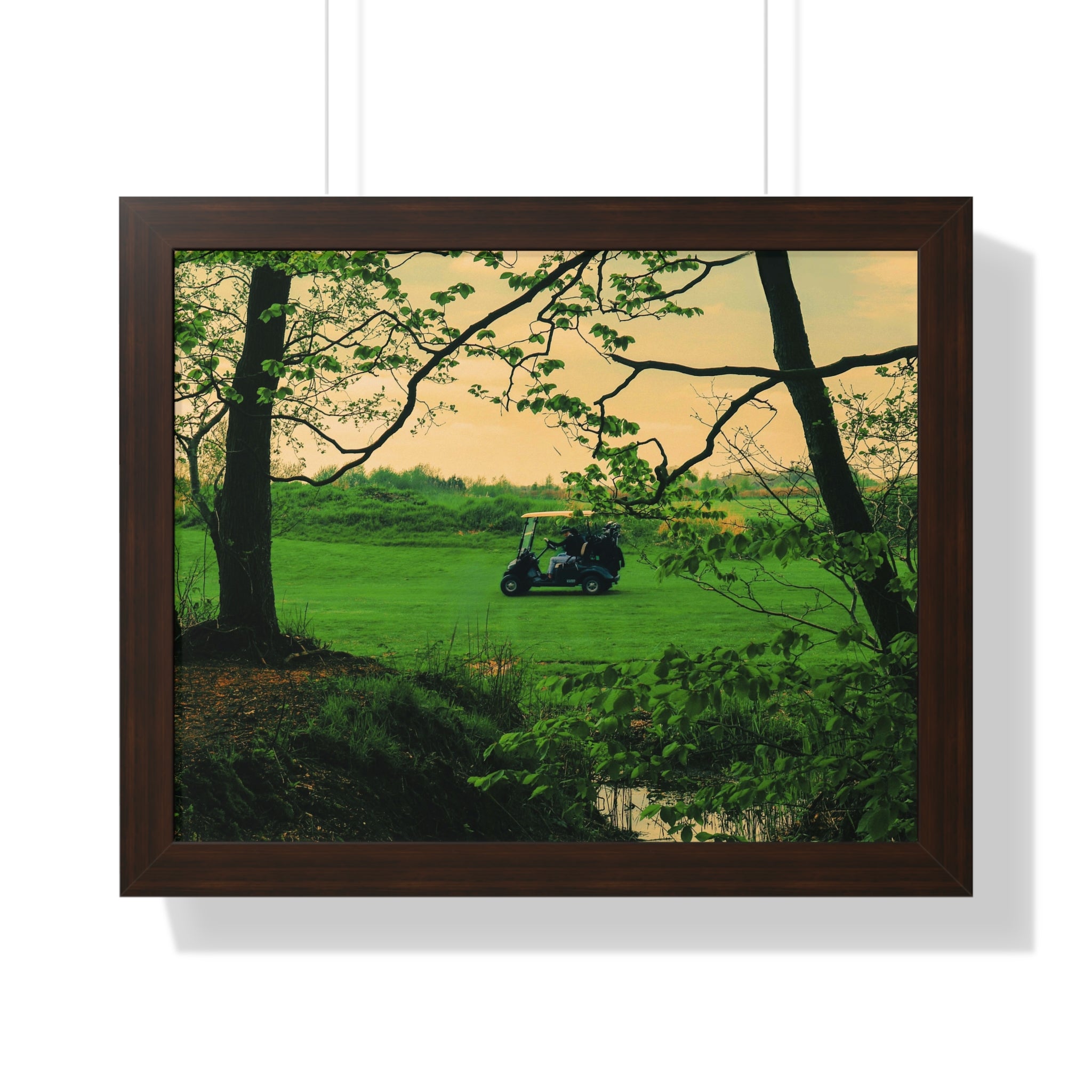 "Playing 18" - Golf Wall Art