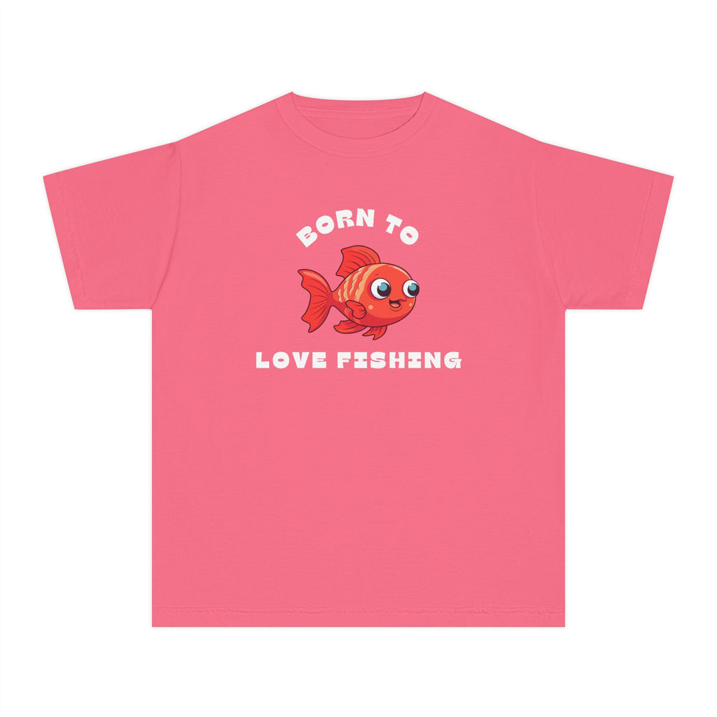 Born To Love Fishing | Toddler Fishing Shirt