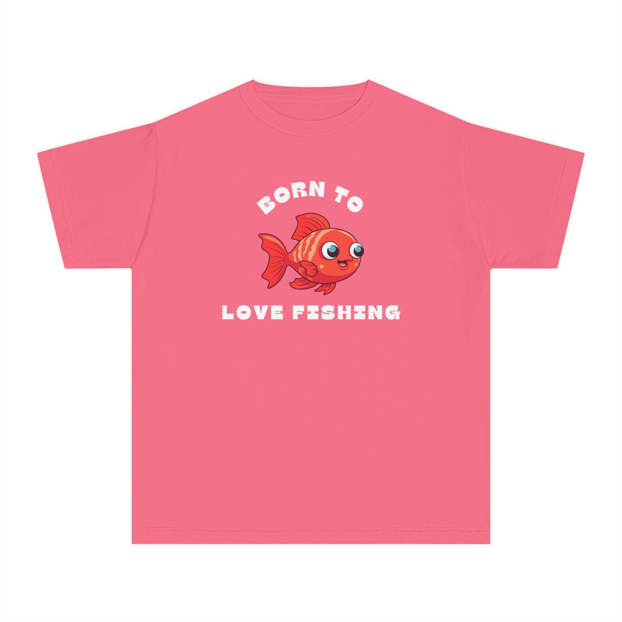 Born To Love Fishing | Toddler Fishing Shirt