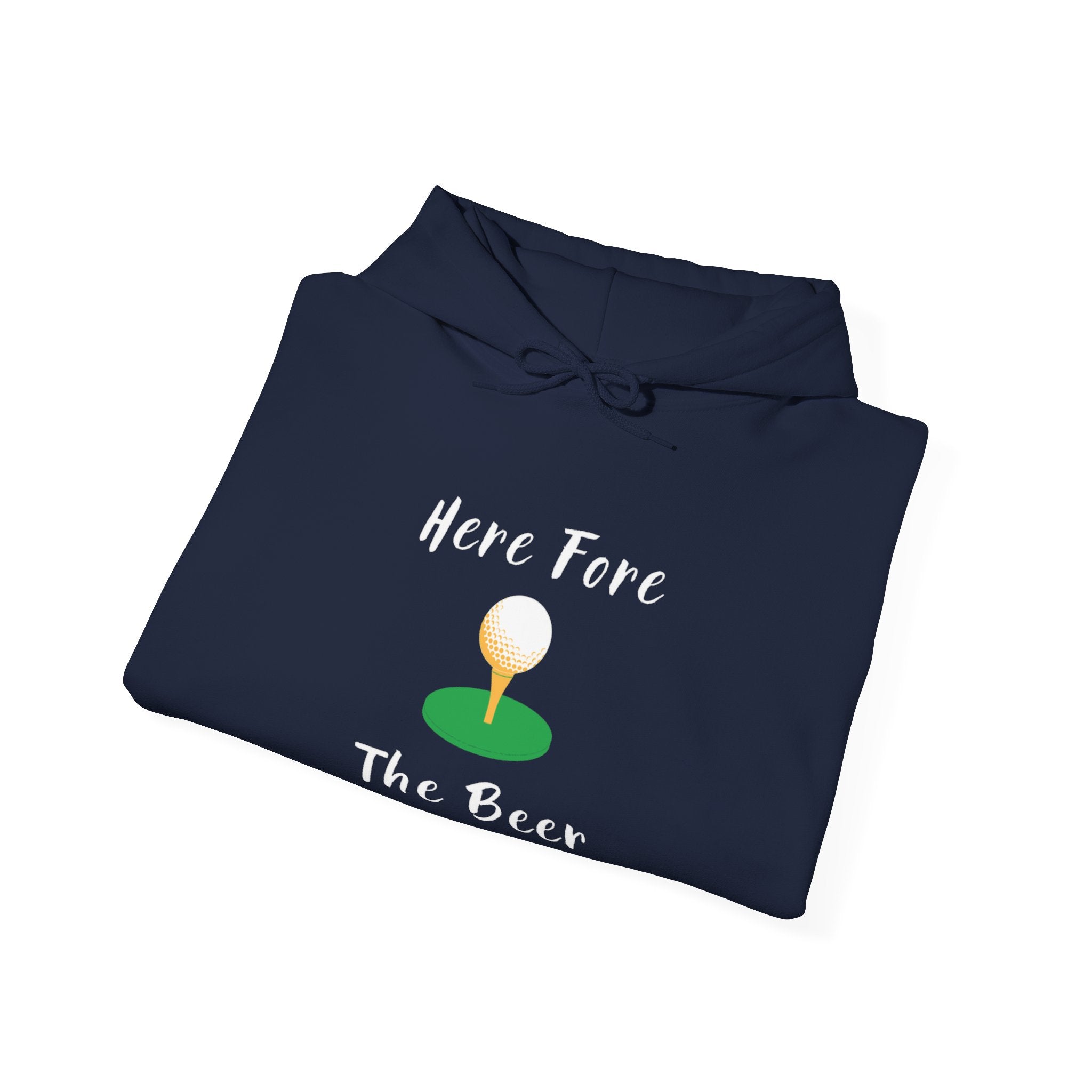 "Here Fore The Beer" - Golf Hoodie