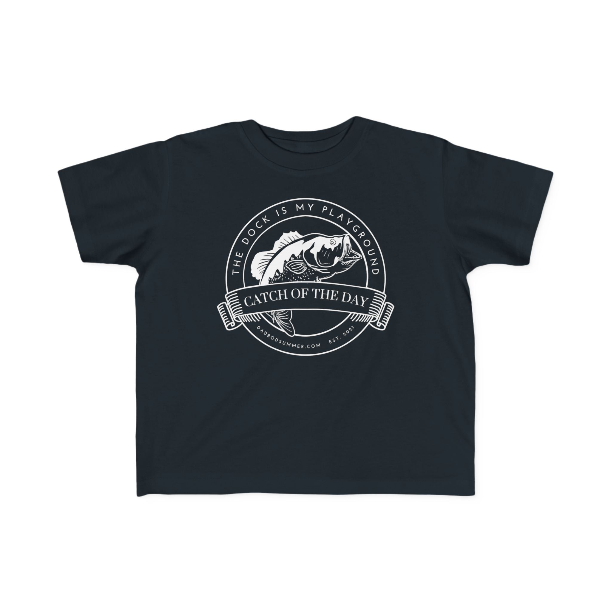 The Dock Is My Playground | Toddler Fishing Shirt