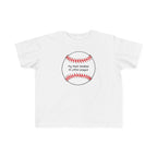 "My Mom Peaked in Little League" - Toddler Baseball Shirt