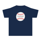 "My Mom Mom Peaked in Little League" - Kids Baseball Shirts
