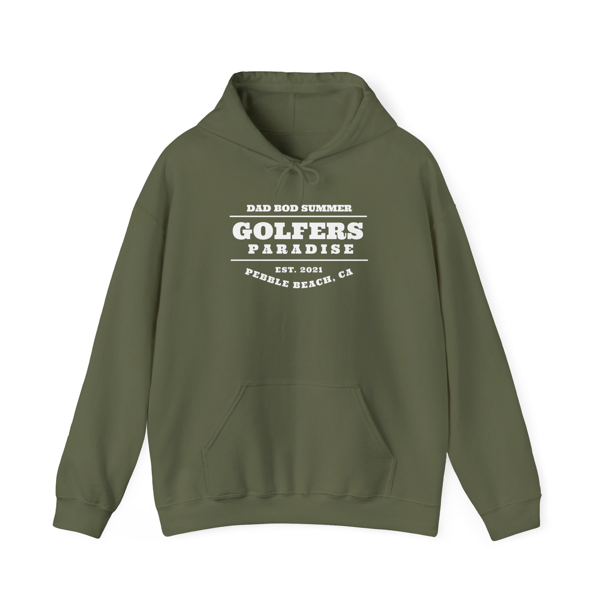 "Pebble Beach Golfers Paradise" - Golf Hoodie