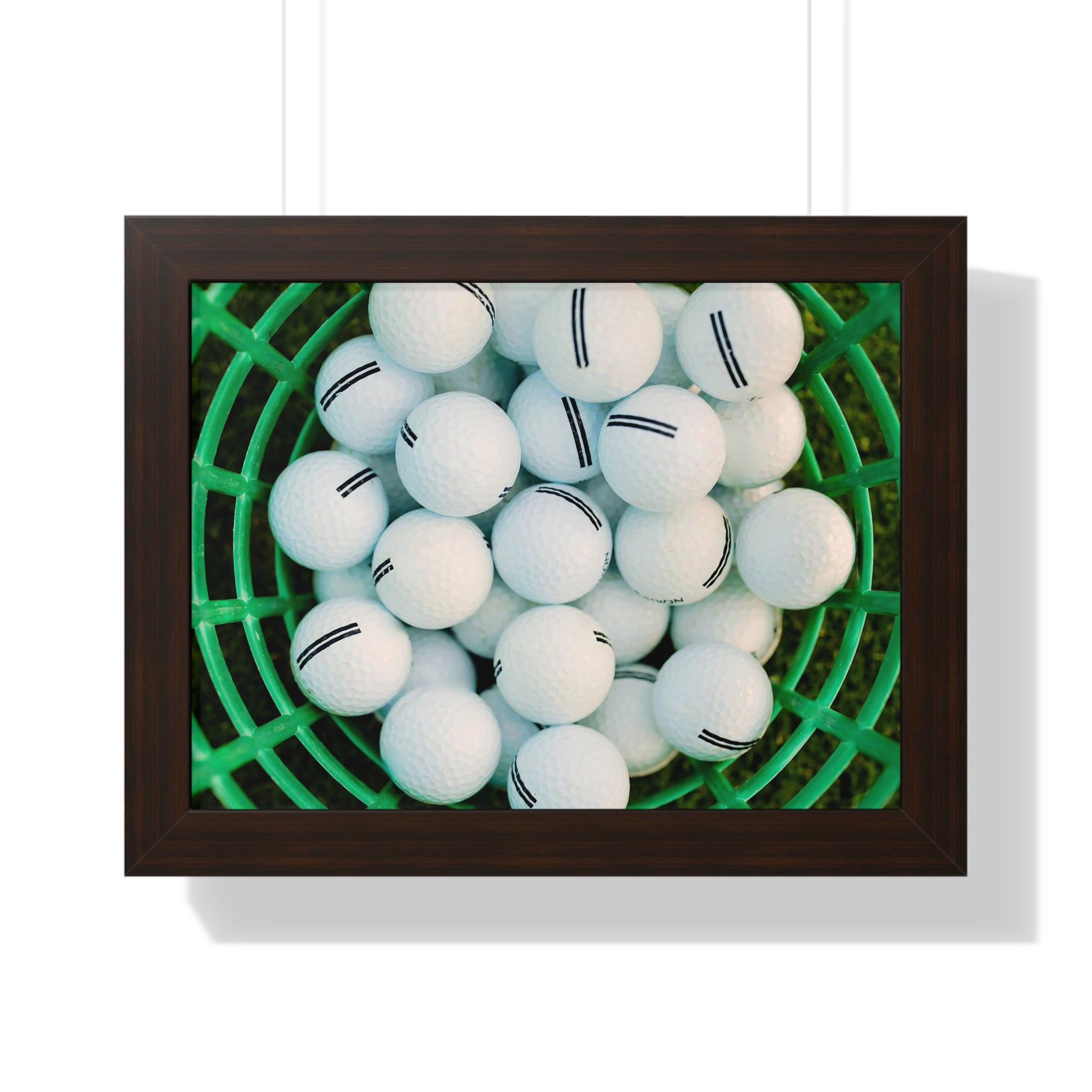 "A Day At The Range" - Golf Wall Art