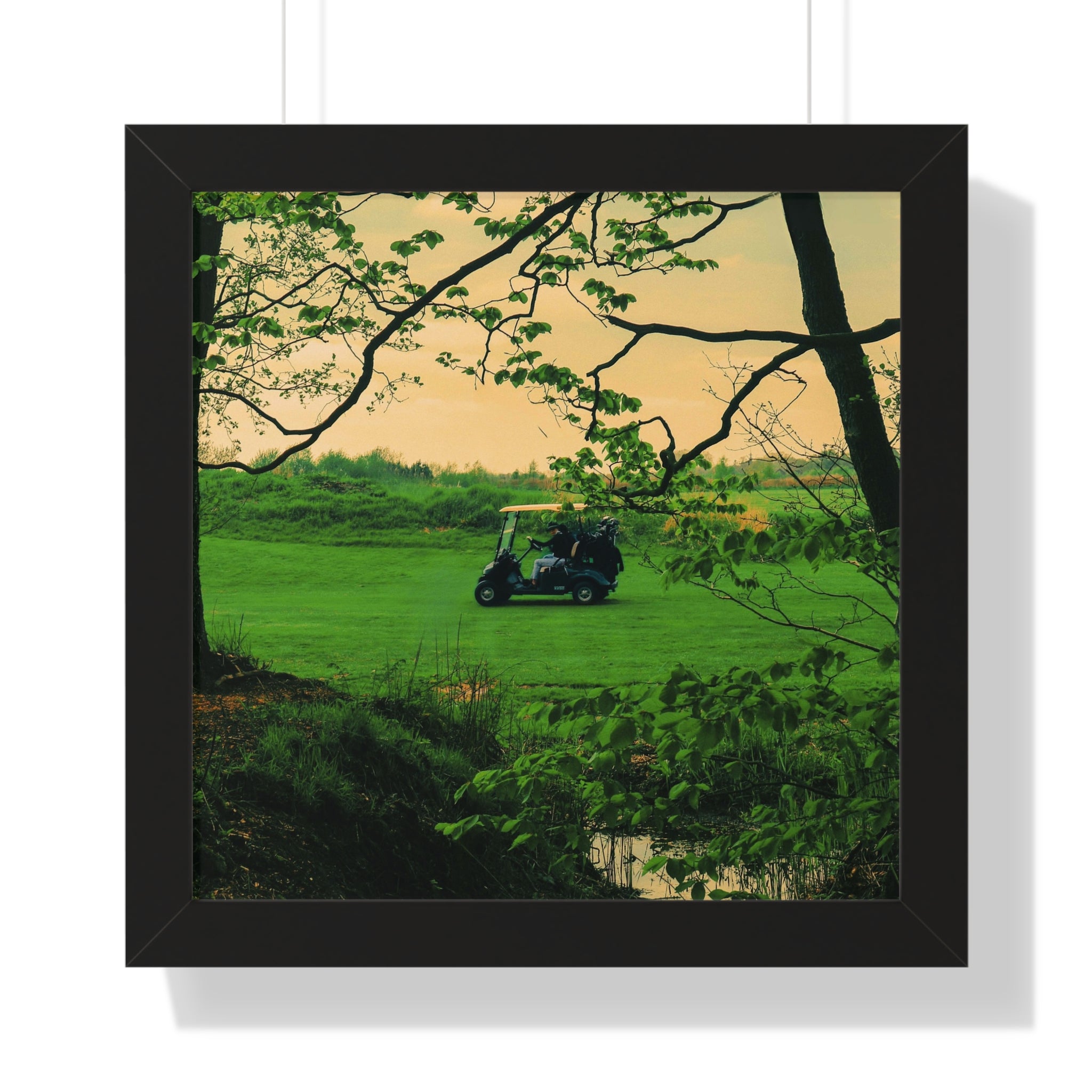 "Playing 18" - Golf Wall Art
