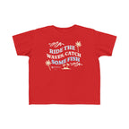 Ride The Waves, Catch Some Fish | Toddler Fishing Shirt