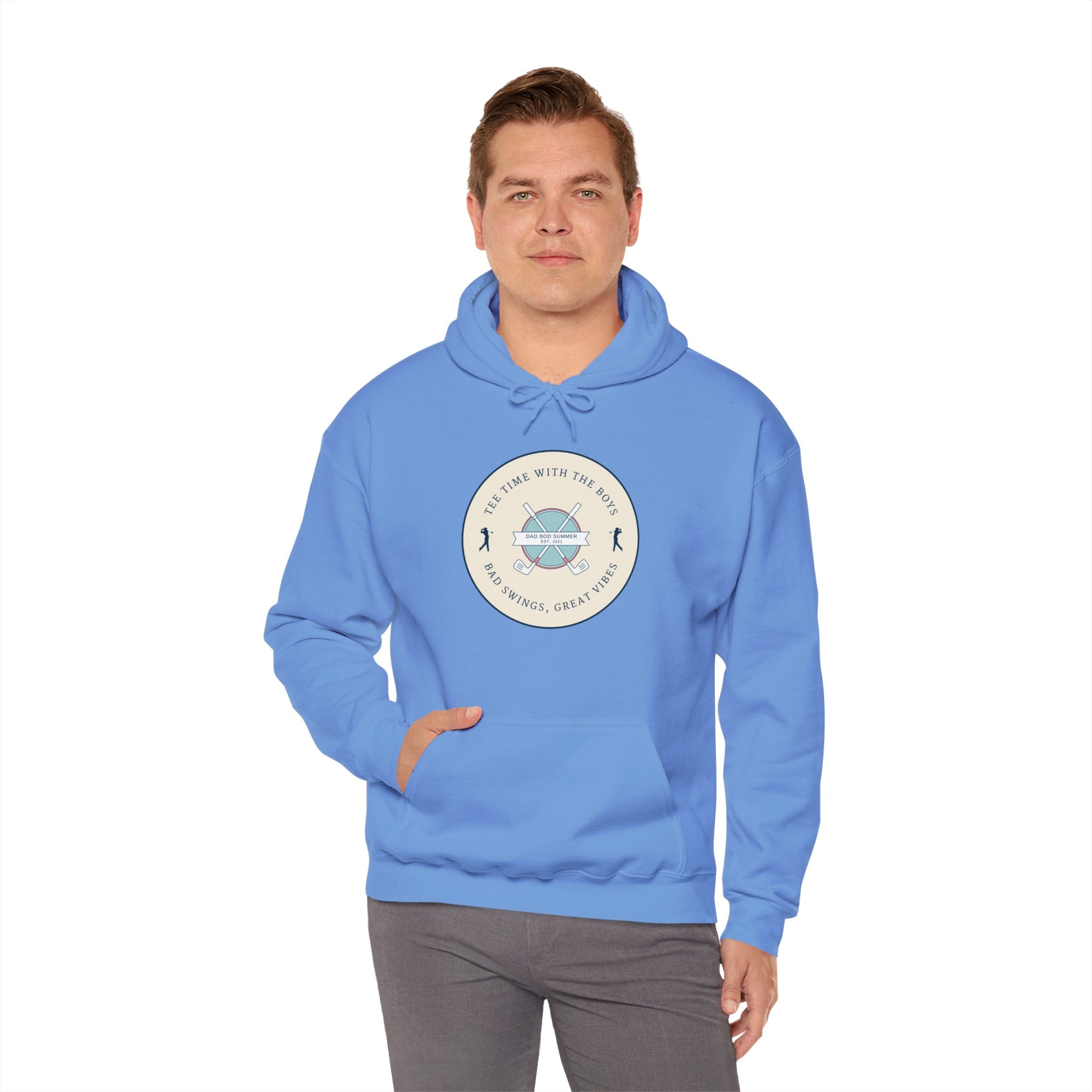 "Bad Swings, Good Vibes" - Golf Hoodie