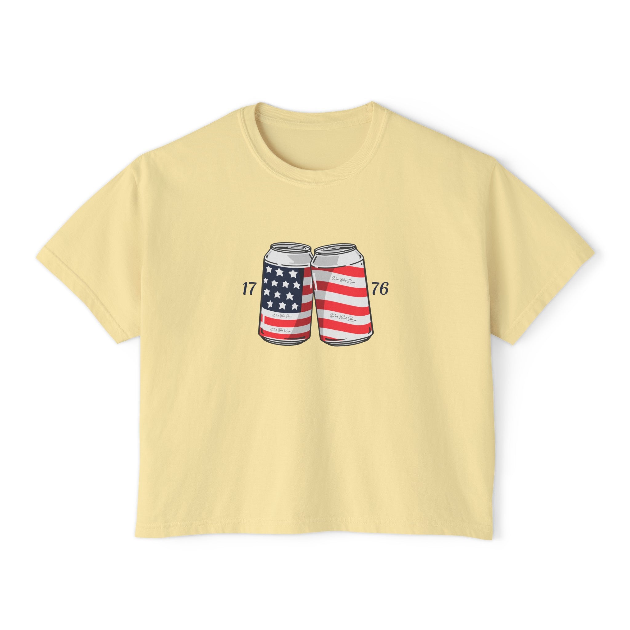 1776 Shirt | Americana Women's Shirts | Women's Crop Tee