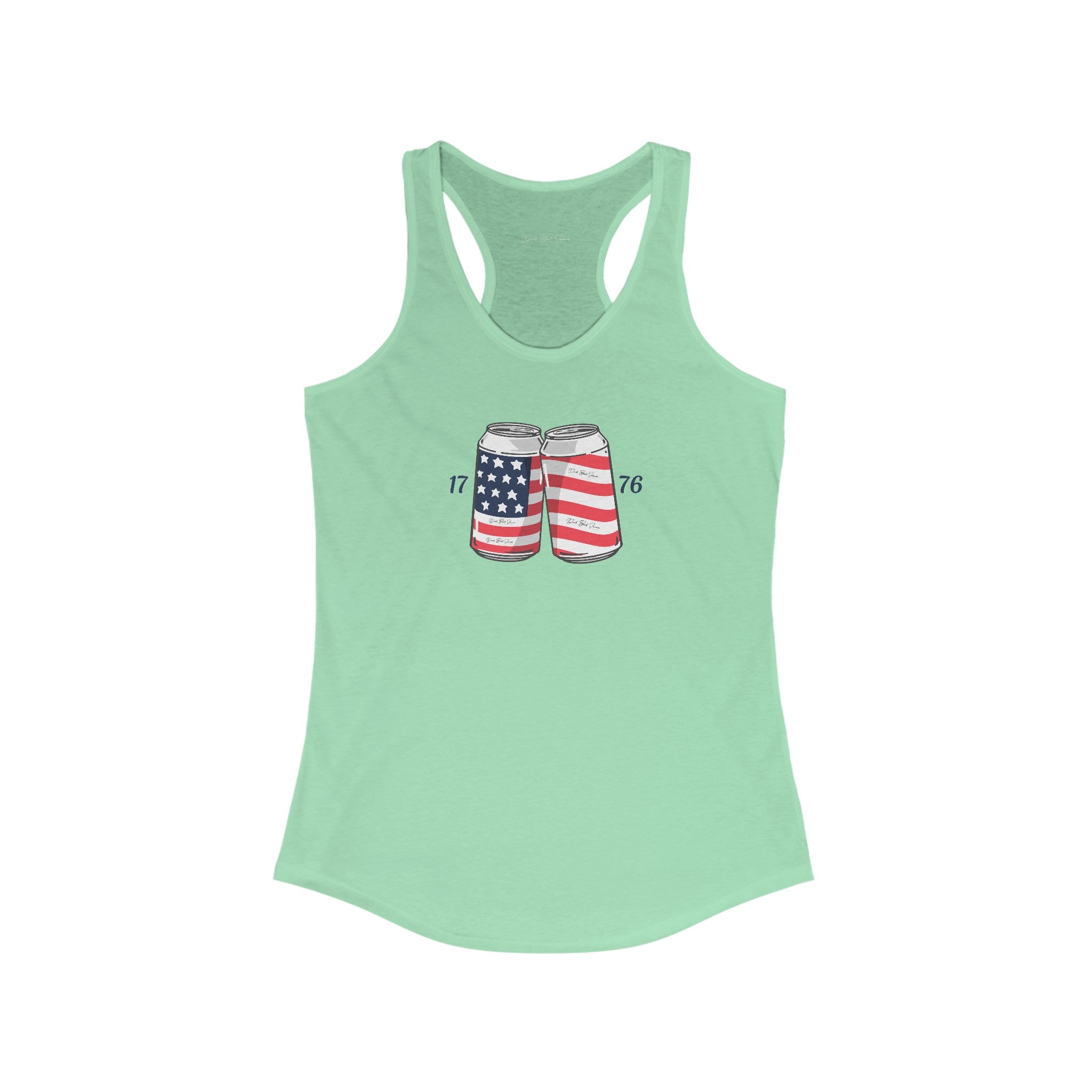 "1776 USA Women's Slim Fit Tank Top" - Ladies Tank Top