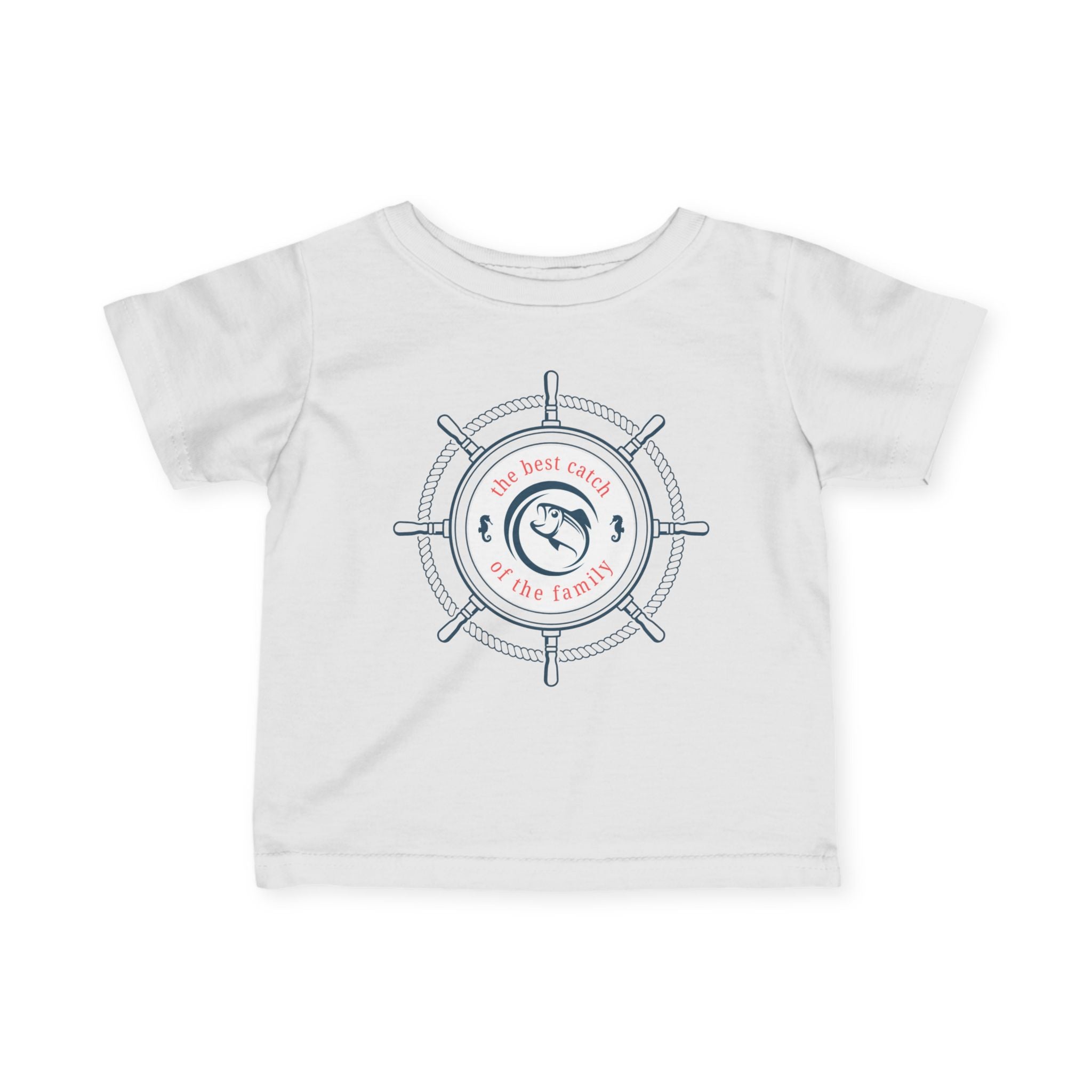 The Best Catch Of The Family | Baby Fishing Shirts