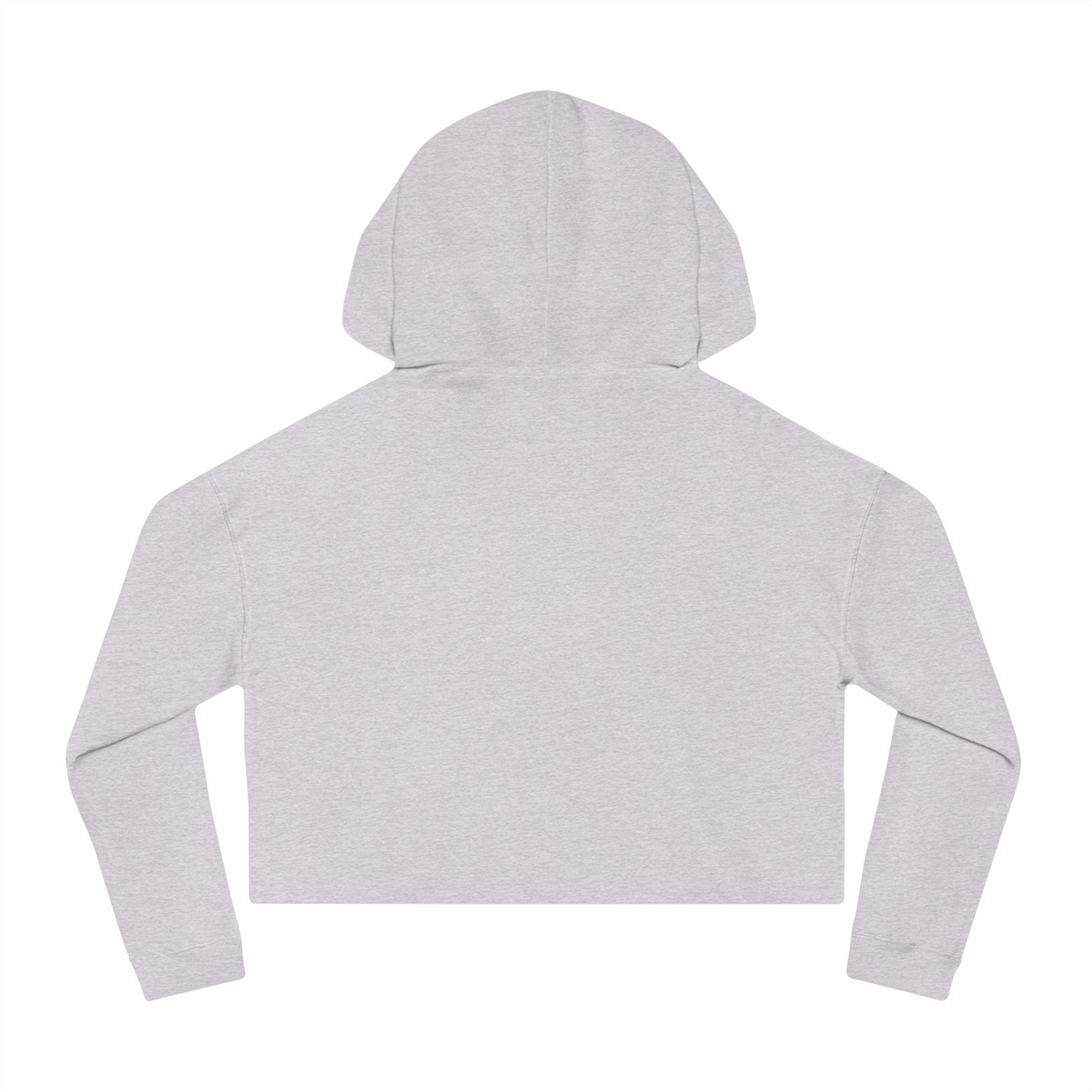 "Moms Need Naps, Too" Crop Hooded Sweatshirt
