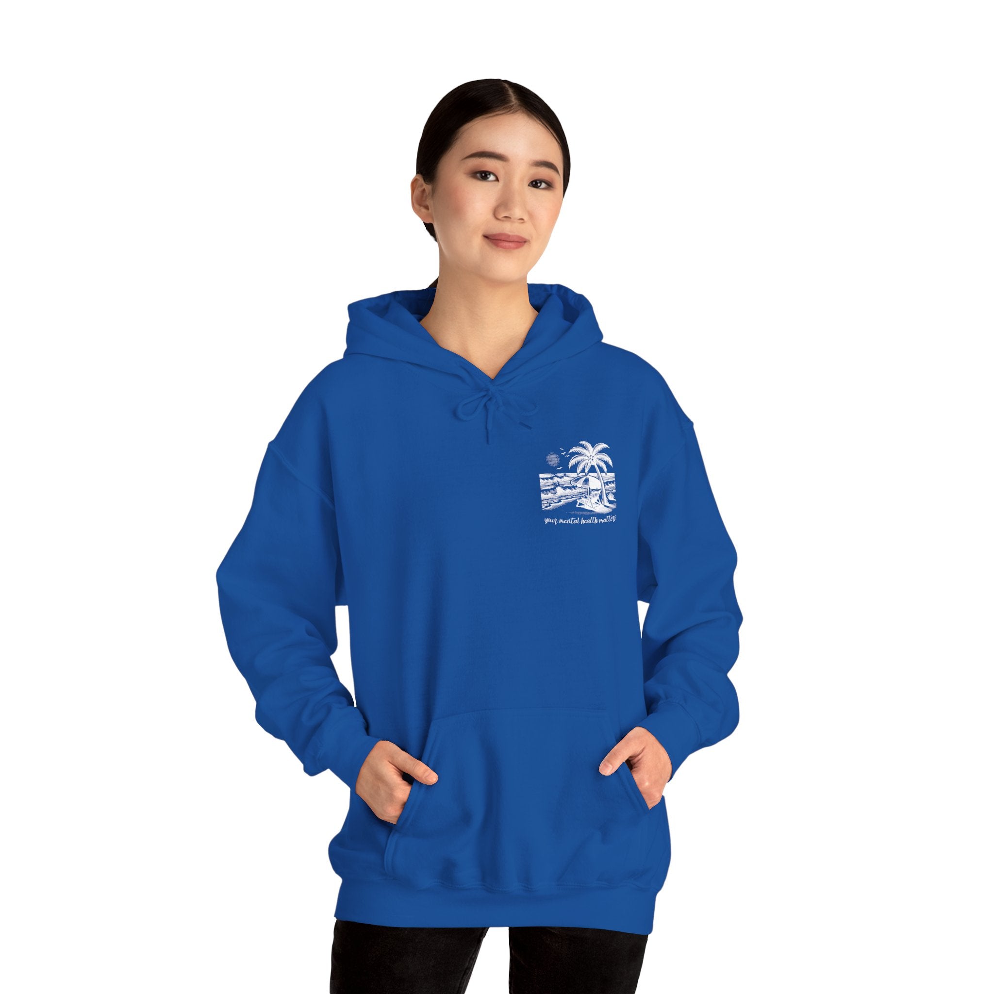 Mental Health Beach Day | Mental Health Hoodies