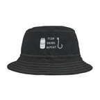 "Fish Drink Repeat" - Fishing Bucket Hats