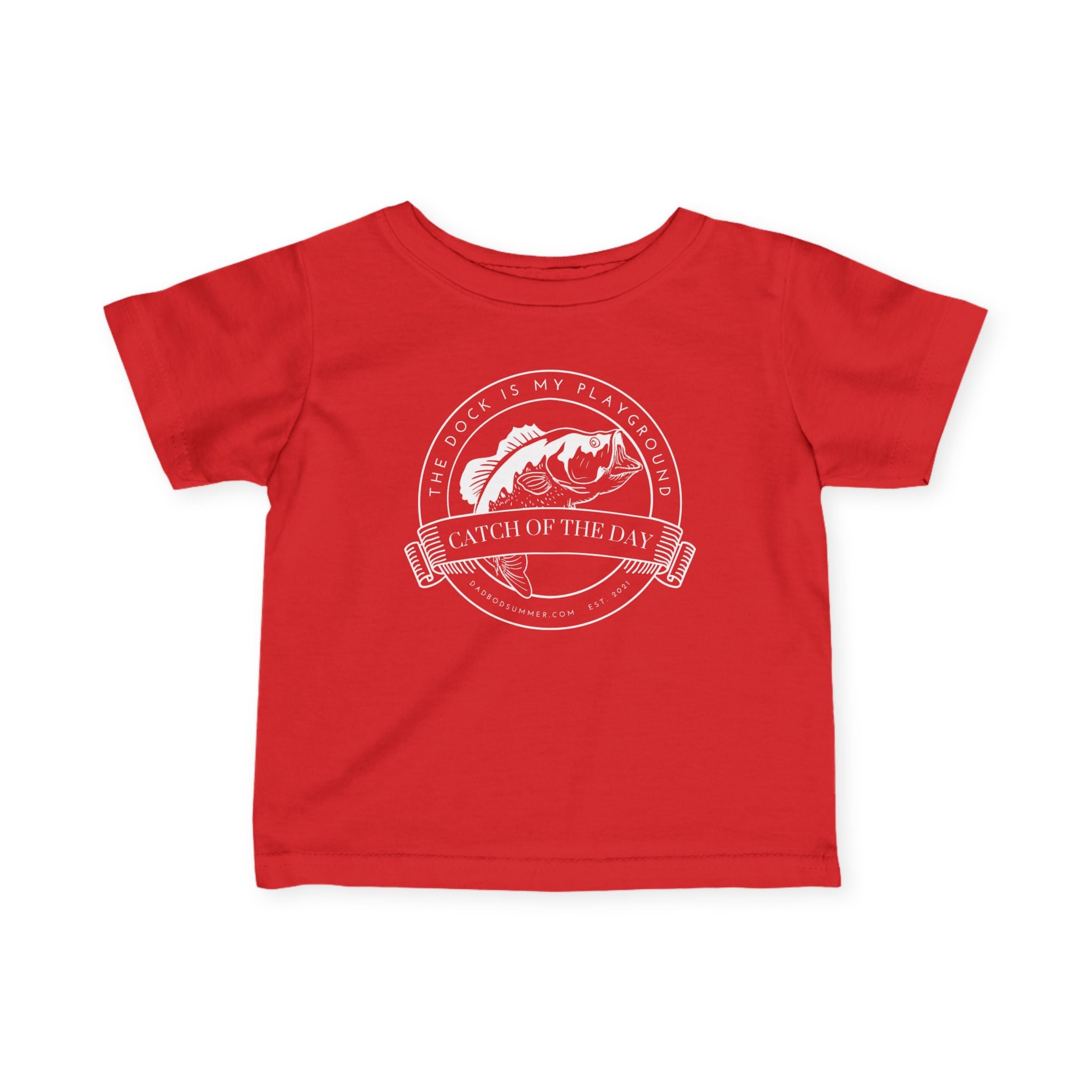 The Dock Is My Playground | Baby Fishing Shirts