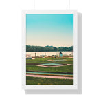 "Mini Golf Course On The Water" - Golf Wall Art
