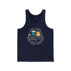 "Long Neck, Delaware Golf Tank Top" - Golf Tank Top