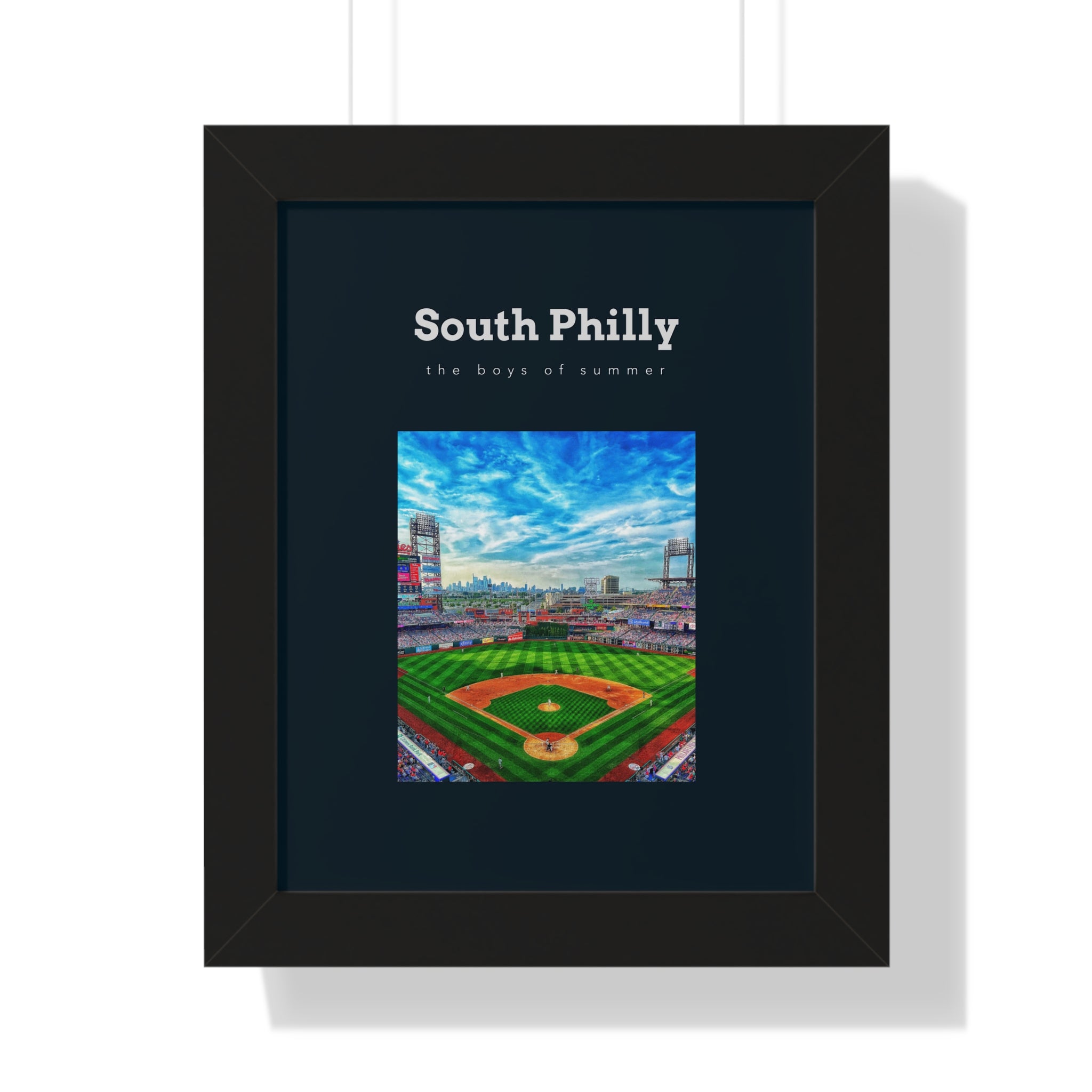 "The Boys Of Summer" Philadelphia Wall Art - Philadelphia Phillies Wall Art -  Philadelphia Sports Wall Art