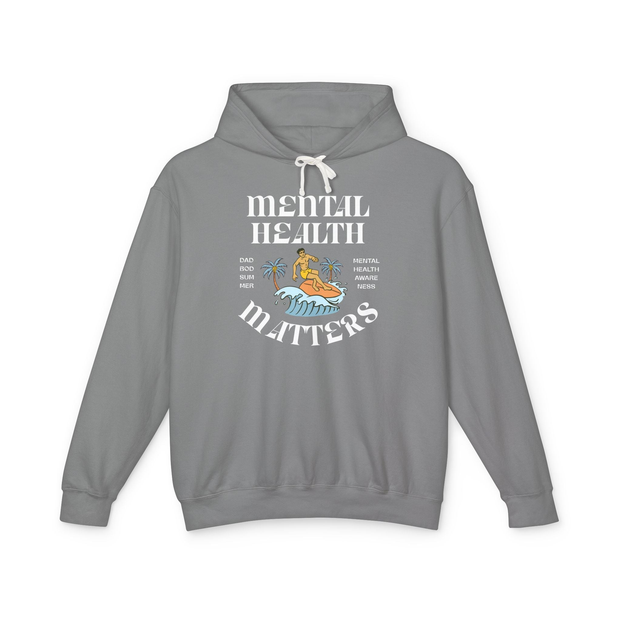 Mental Health Matters Sweatshirt, Surfing Theme | Mental Health Sweatshirt