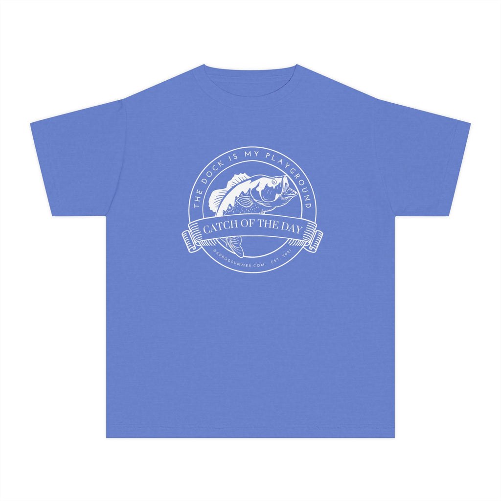 The Dock Is My Playground | Kids Fishing Shirt