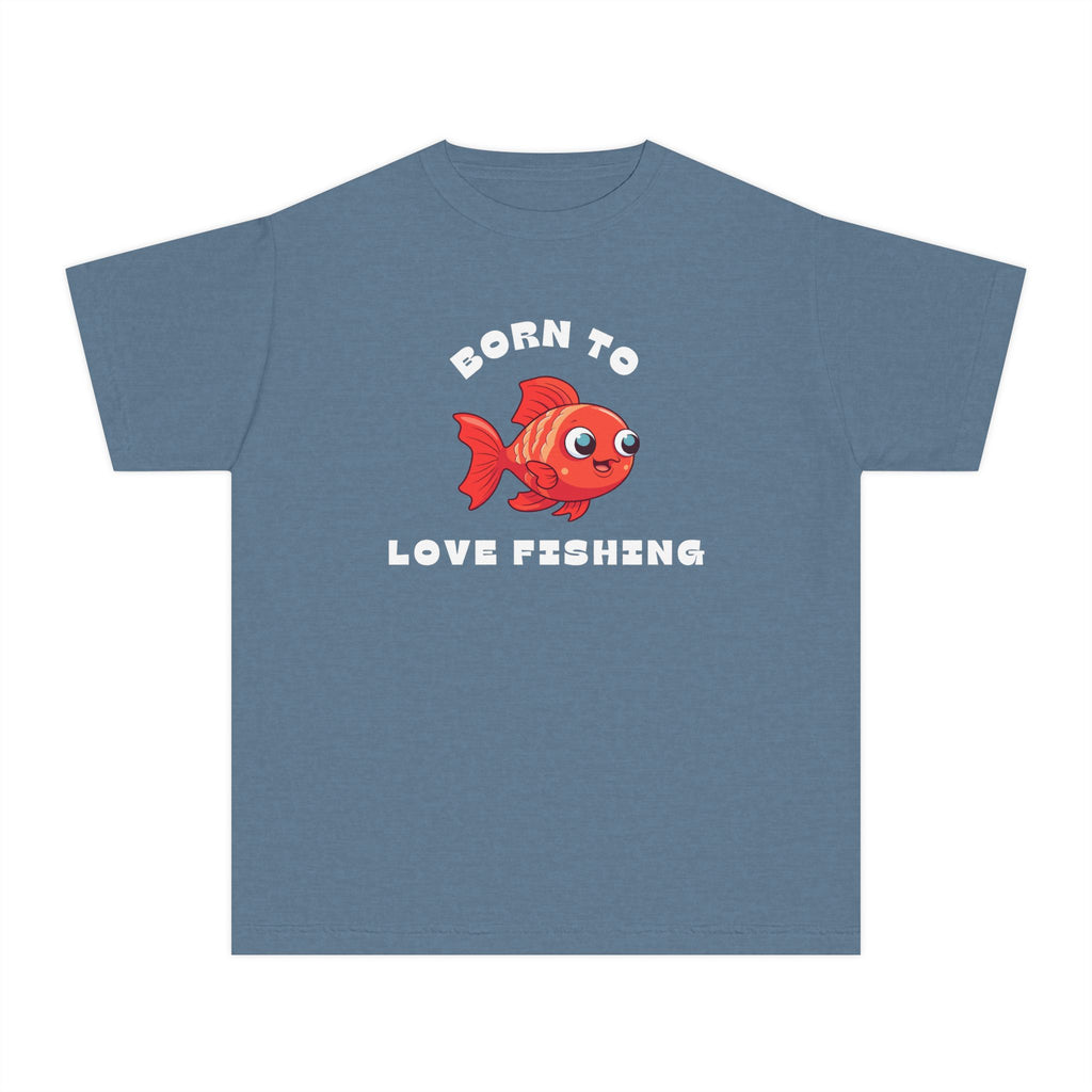 Born To Love Fishing | Kids Fishing Shirt