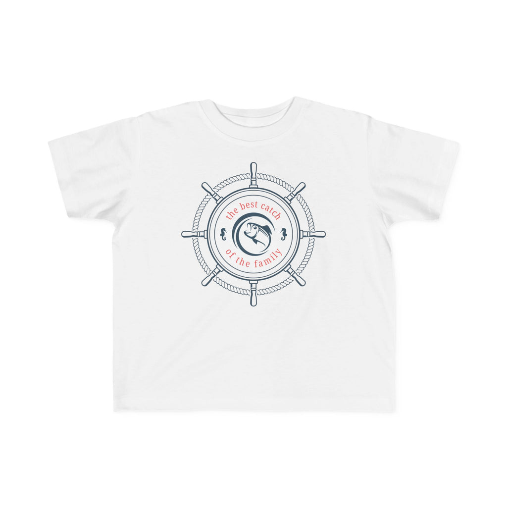The Best Catch Of The Family | Toddler Fishing Shirt