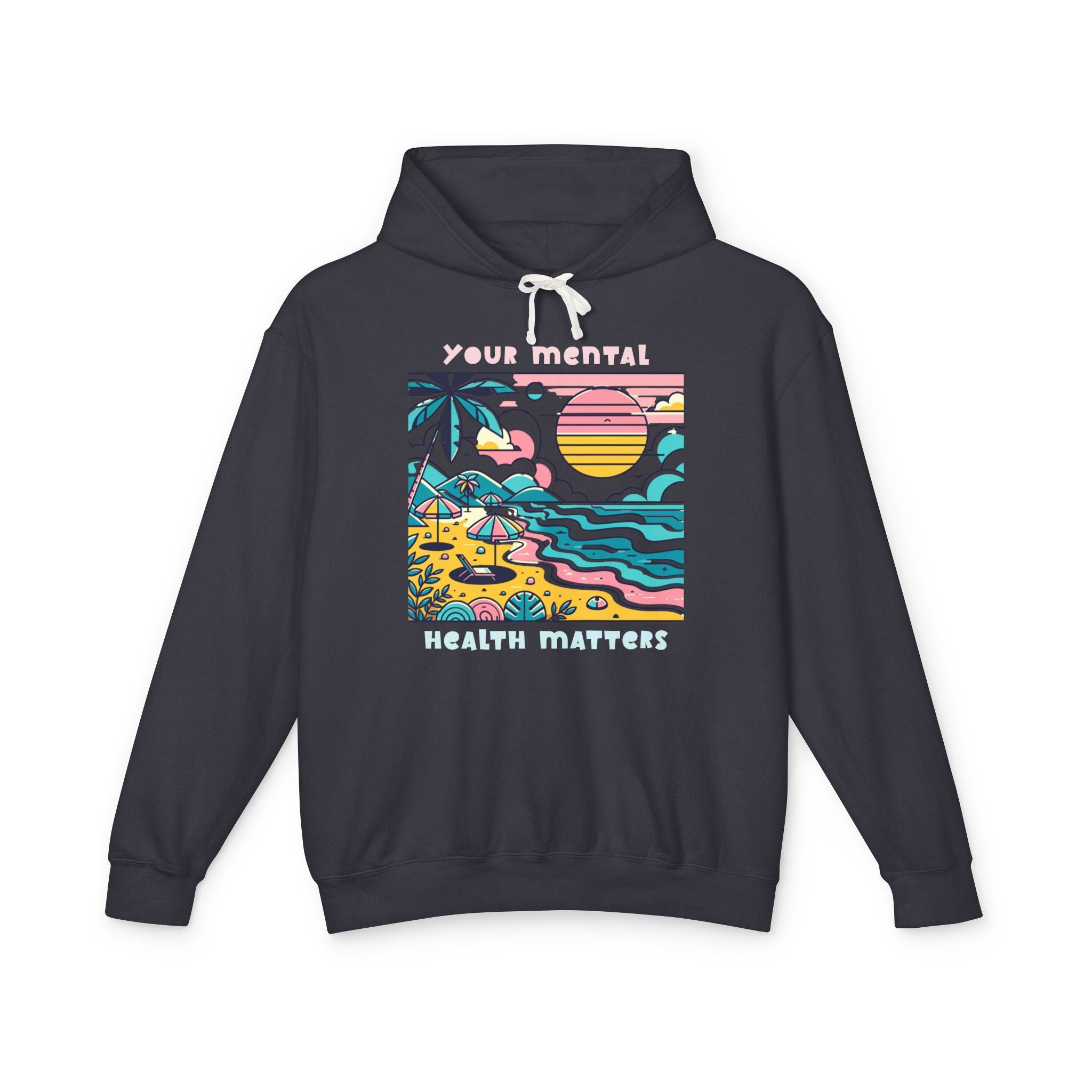 Your Mental Health Matters Sweatshirt, Beach Theme | Mental Health Sweatshirt