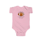 "Watching Football With My Dad" Football Onesie
