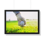 "Teeing Off" - Golf Wall Art