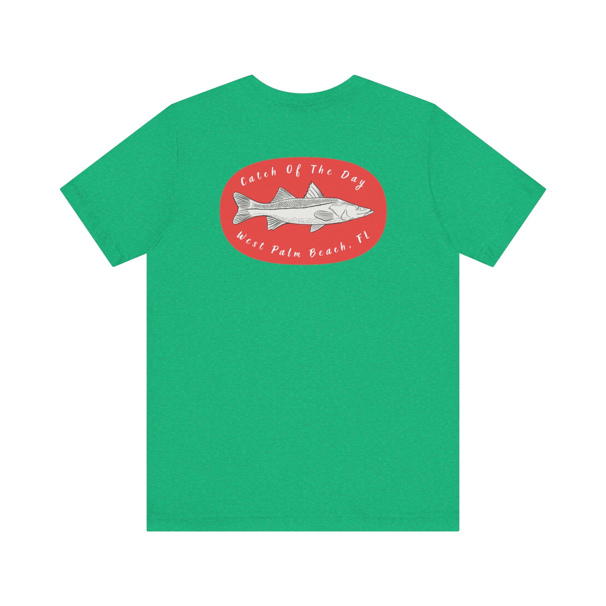 "West Palm Beach, Fishing Catch Of The Day" - Fishing T Shirts