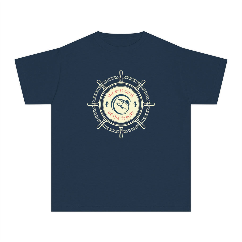 The Best Catch Of The Family | Kids Fishing Shirt