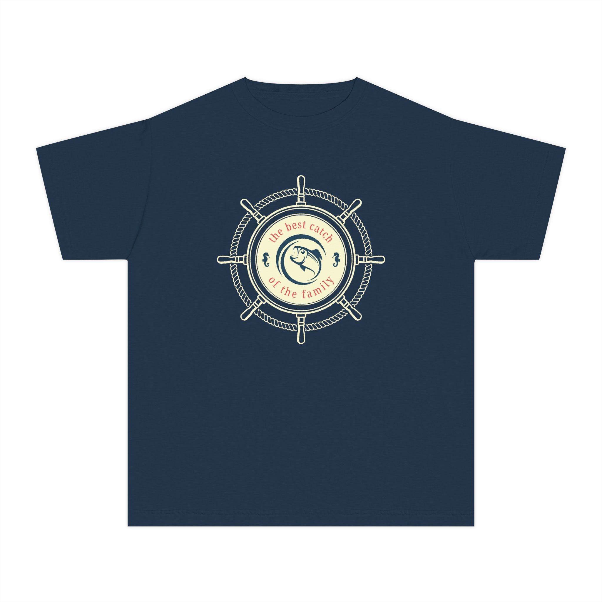 The Best Catch Of The Family | Kids Fishing Shirt