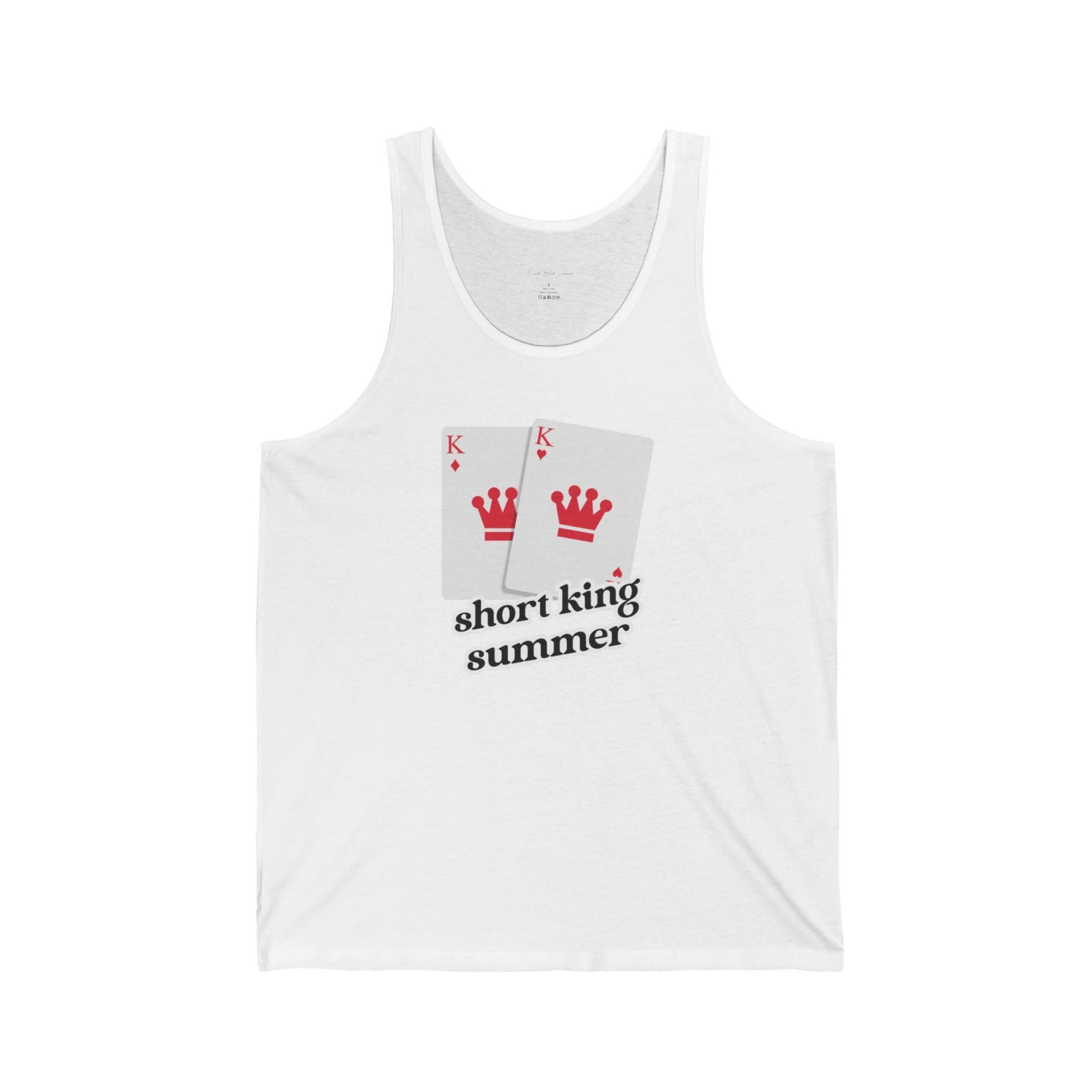 "Short King Summer Tank Top" - Men's Tank Tops