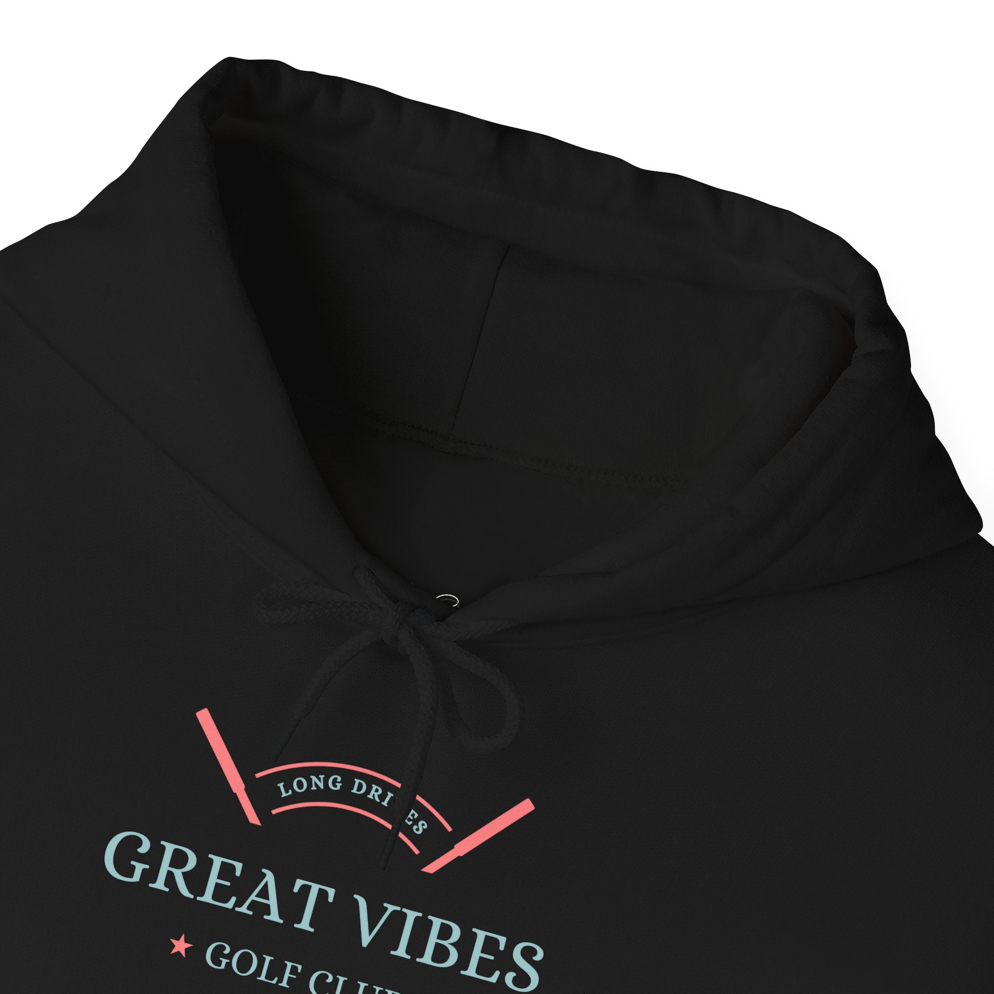 "Long Drives, Great Vibes Golf Club" - Golf Hoodie
