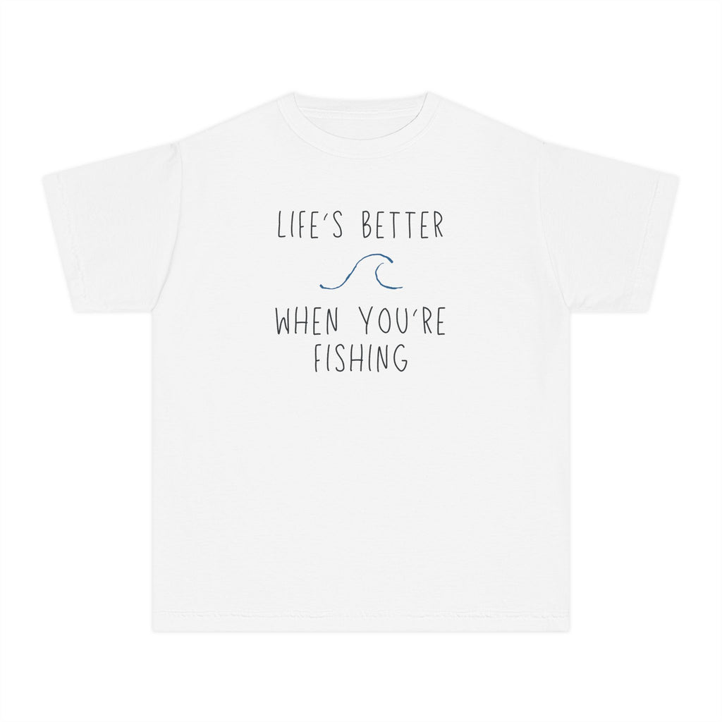 Life's Better When You're Fishing | Kids Fishing Shirt