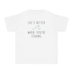 Life's Better When You're Fishing | Kids Fishing Shirt
