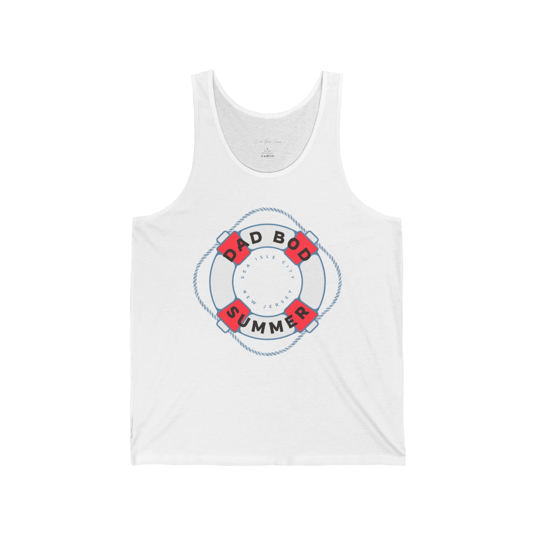 "Sea Isle City Lifesaver" - Fishing Tank Top