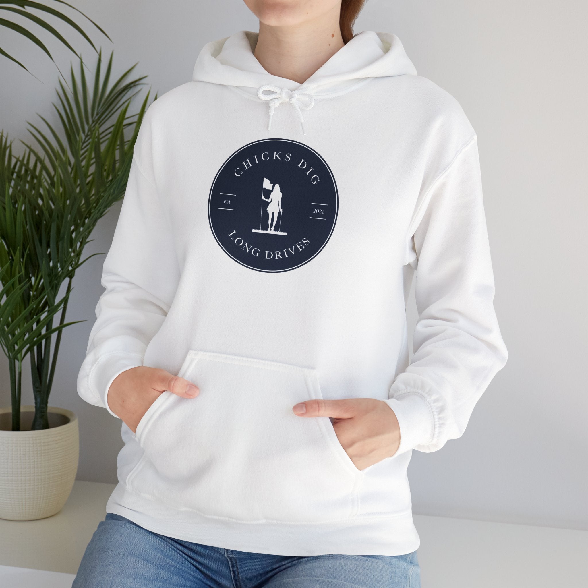 "Chicks Dig Long Drives" - Golf Hoodie