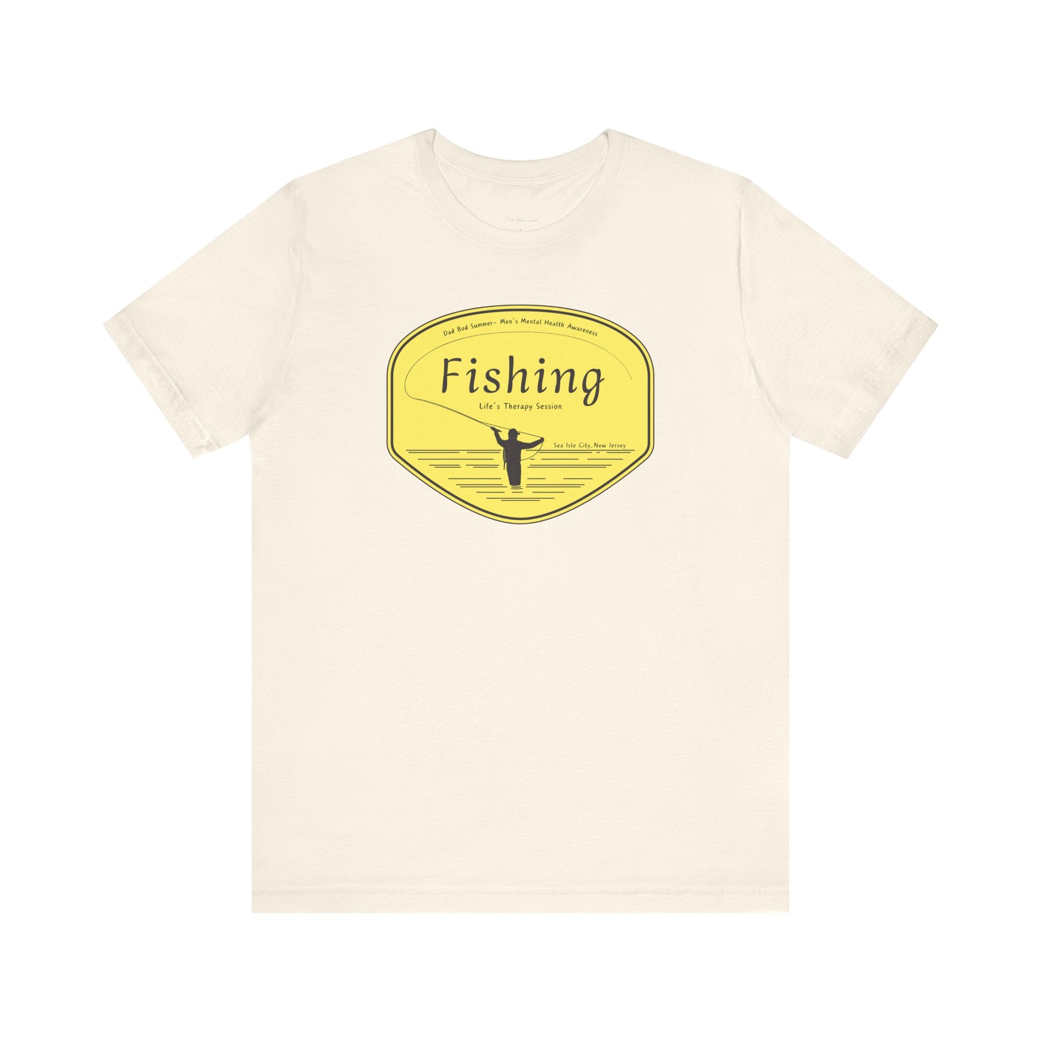 "A Therapy Session On The Water" - Fishing T Shirts